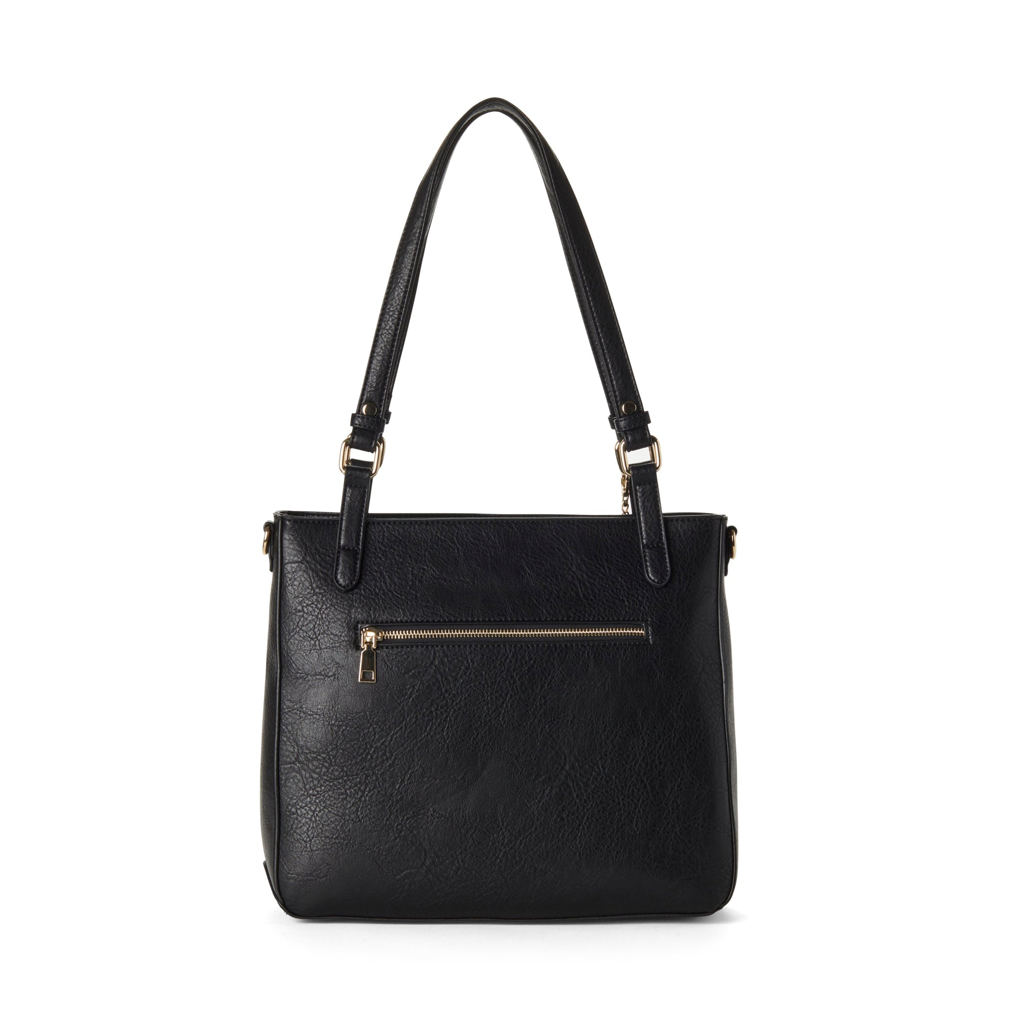 MENA Vegan Tote Bag in Black | jeane+jax
