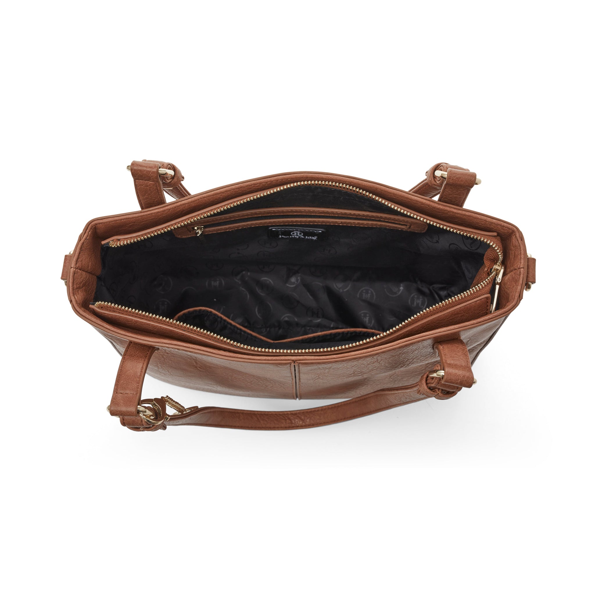 MENA Vegan Tote Bag in Camel | jeane+jax